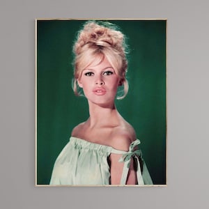 Brigitte Bardot Digital Download, Printable Wall Art