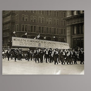 Prohibition Era - 1920&#39;s - Digital download, Printable wall art