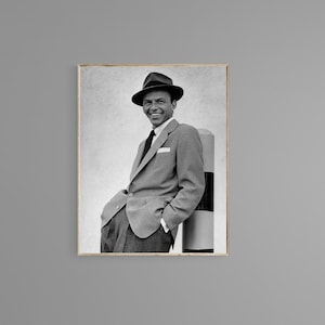 Frank Sinatra, descarga digital, arte mural imprimible