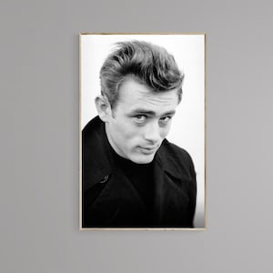 James Dean Digital Download, Printable Wall Art