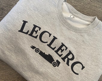 Formula 1 Racing Sweatshirt - Charles Leclerc and more | F1 Sweatshirt | F1 | Sweatshirt | F1 Sweater | Crewneck Sweater | Hoodie | T-Shirt