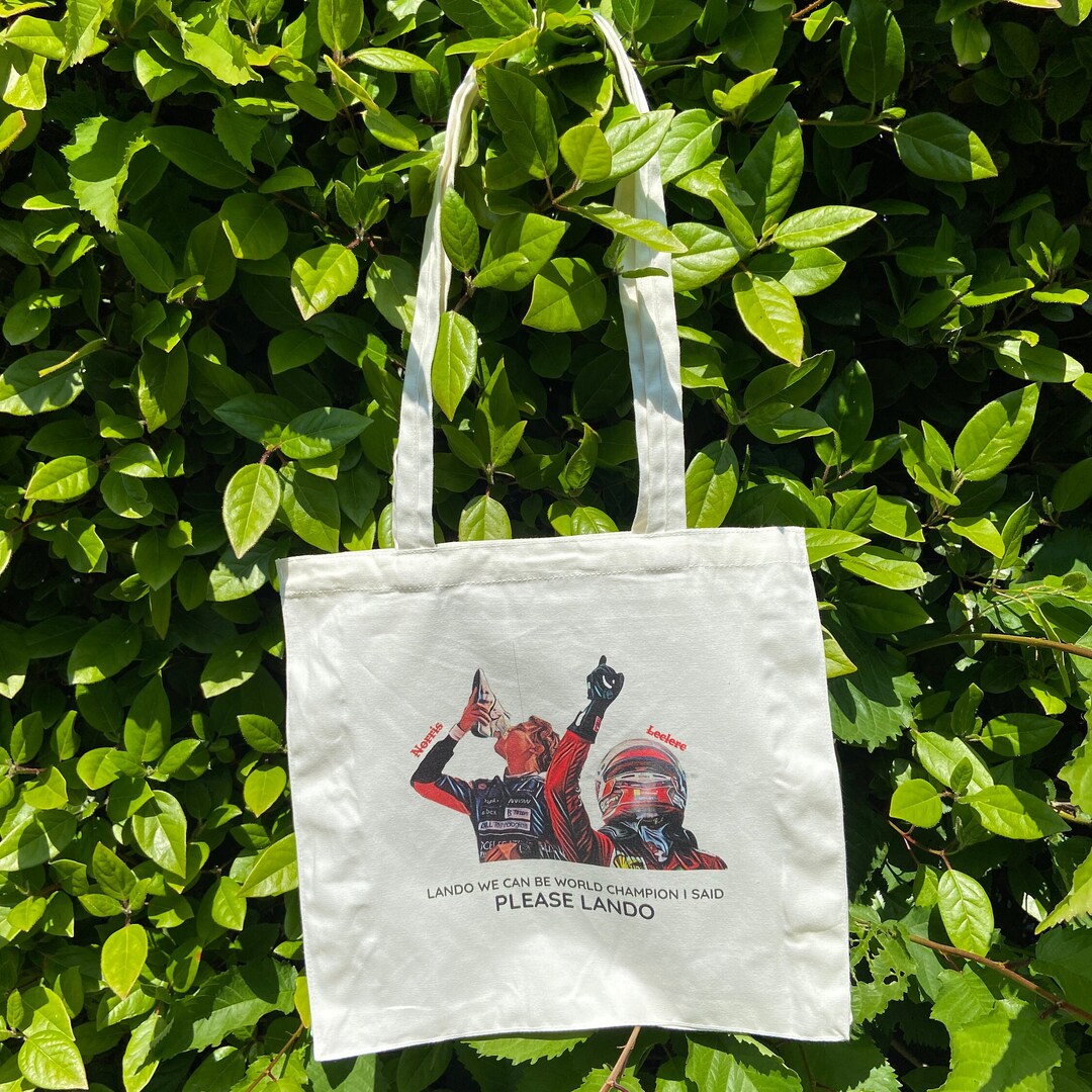 Lando Charles lando We Can Be World Champion Tote Bag Formula 1 Etsy UK