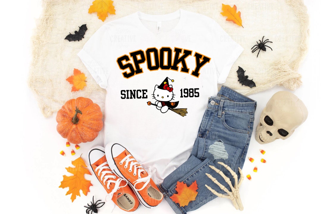 Hello kitty halloween shirt hello kitty pumpkin tshirt hello etsy