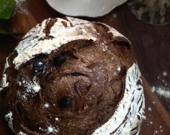 Double Chocolate Sourdough Loaf