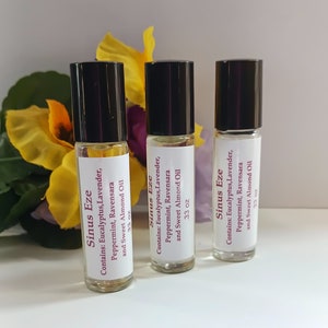 Sinus Eze, Essential oil blend, Relief