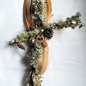 Feathered Family, Nature Art, NOT A TOY, One of a kind!