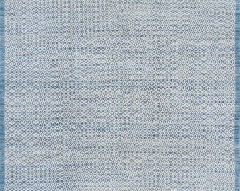8x10 Ft Blue Gabbeh Rug - Hand Knotted Ghazni Wool Rug