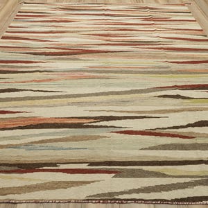 8x10 Ft Kilim Rug - Traditional Flat Weaved Rug - Area Rug - Contemporary Rug - Rugs for Living room