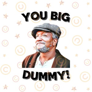 Fred Sanford Svg Png, Sanford and Son png, Good Times Svg Png, Vintage Movie Png, Silhouette, Sublimation Png, Cricut Clipart