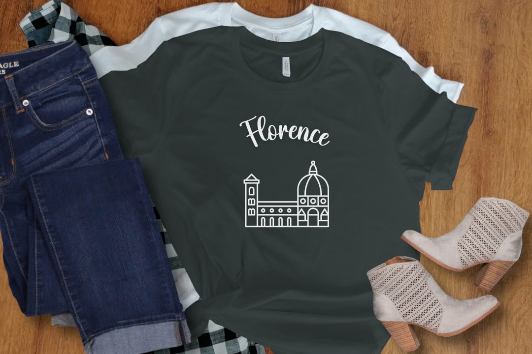 Florence Italy Travel T shirt Duomo Line Art Tee Matching Vacation florence-italy-travel-t-shirt-duomo-line-art-tee-matching-vacation