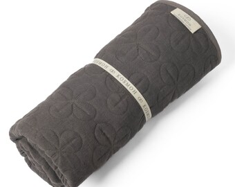 KOSMOH Yoga Mat Of 100% Khadi Cotton Handwoven with Organic Bag Holder, Long Durability Anti Slip Home Workout Mat, Eco Friendly Cotton Mat
