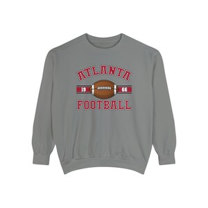 Comfort Colors Sweatshirt, Atlanta Crewneck sweater Falcons Apparel, Atlanta Falcons fan gift Atlanta football, Falcons Sweater Football Fan