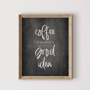 coffee bar sign, coffee print, coffee quote, coffee art, coffee wall art, coffee printable, coffee lover gift, digital print, wall art