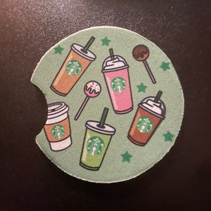 Starbucks car coaster