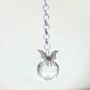 Suncatcher Crystal Rainbow Maker dans une boîte cadeau avec carte et don