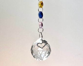 Suncatcher nurse crystal rainbow maker hand made by Eternal Rainbows gift boxed