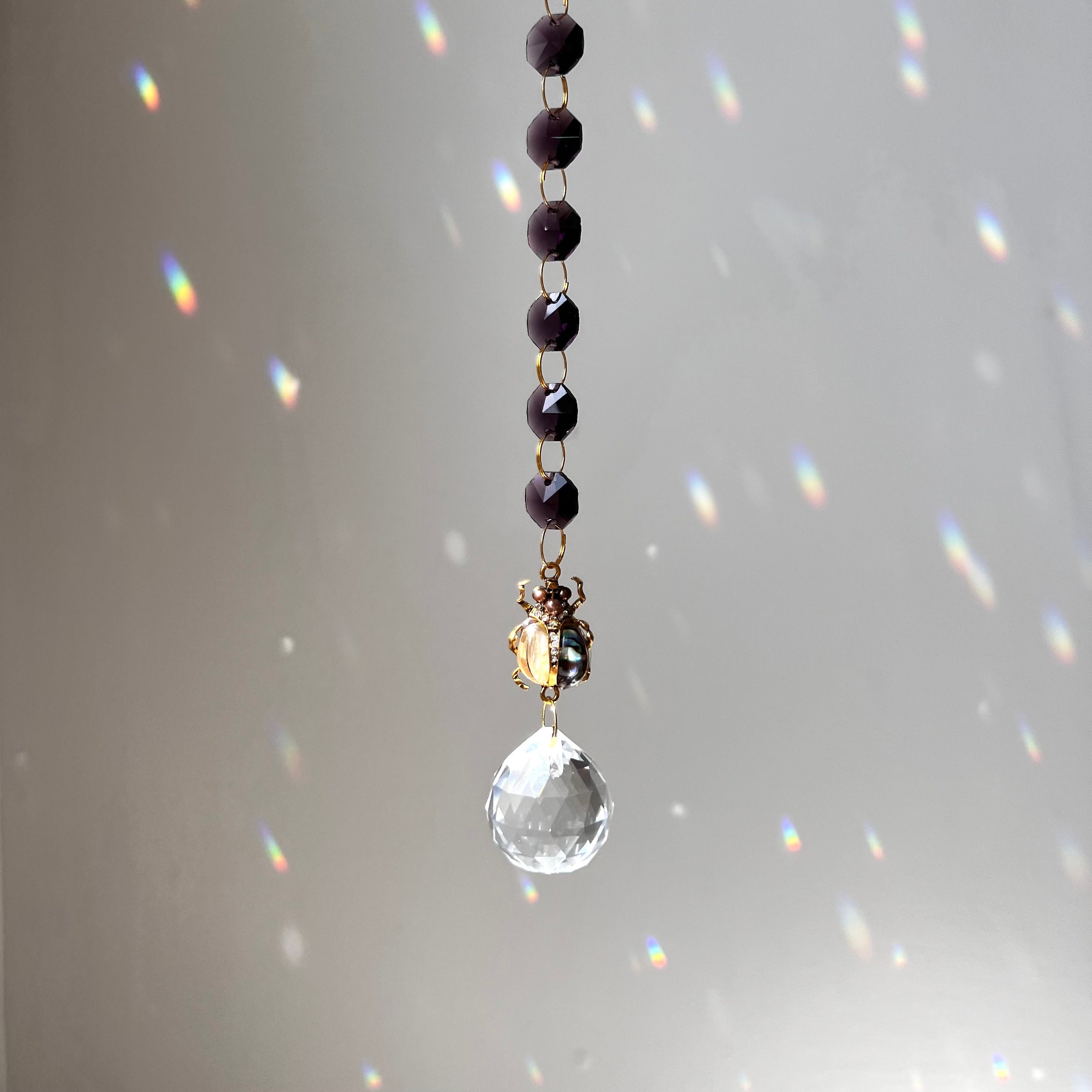 Crystal Suncatcher Rainbow Maker Window Ornament in Gift Box With Card ...