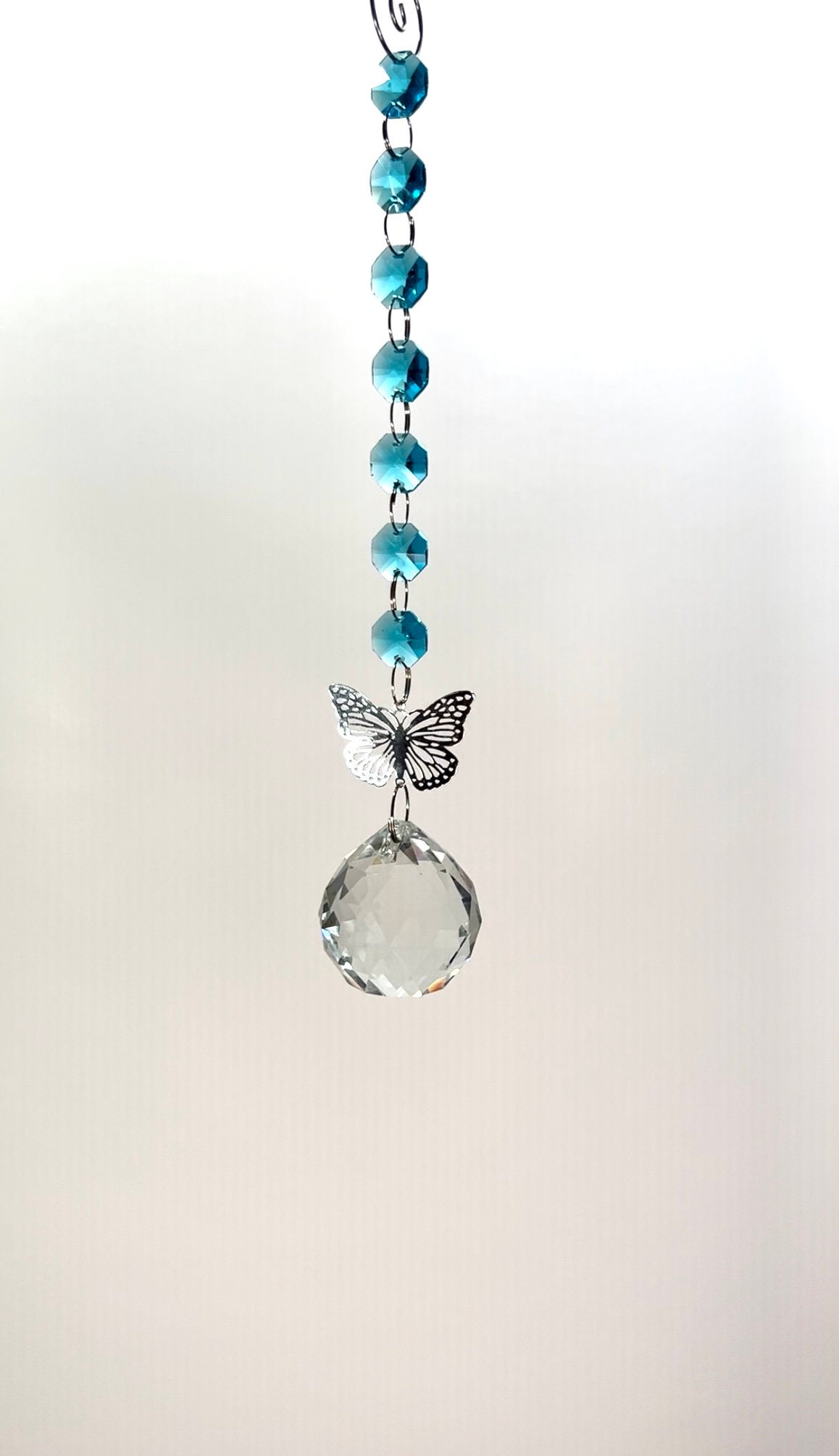 Butterfly SunCatcher Rainbow Maker in Gift Box with Card and Donation