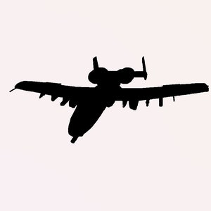 A-10 Warthog SVG and png file! HIGH QUALITY!