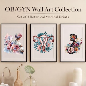 Anatomie Kunst Wartezimmer Dekor Ärzte Büro Dekor Medizinische Wandkunst Krankenschwester Dekor druckbare Wandkunst Anatomie Wandkunst Ob Gyn Arztpraxis