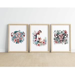 Anatomy Art Waiting Room Decor Doctors Office Decor Medical Wall Art ...