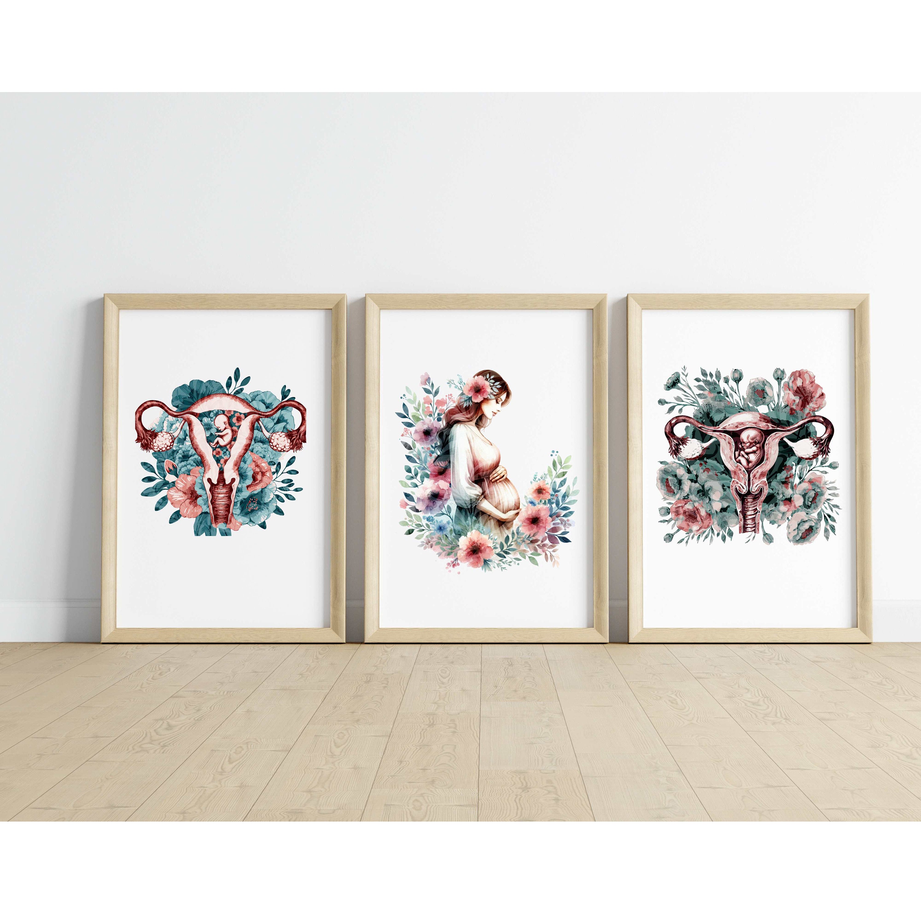 Anatomy Art Waiting Room Decor Doctors Office Decor Medical Wall Art ...