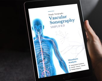 Vascular Sonography Made Simple E-book  Vascular how-to-book Vascular study guide vascular for beginners how to perform vascular studies