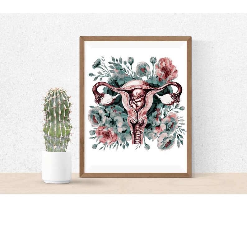 Anatomy Art Waiting Room Decor Doctors Office Decor Medical Wall Art ...