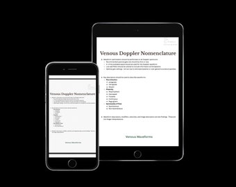 Vascular Ultrasound Venous Nomenclature Ultrasound student Sonography student ultrasound tech venous study guide venous cheat sheet