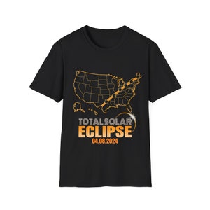 Total Solar Eclipse 2024 Shirt, April 8th 2024 Shirt, Eclipse Event 2024 Shirt, Celestial Shirt, Gift for Eclipse Lover T-Shirt