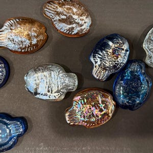Translucent Fish & Shell Glass Gems: Mosaic Art Supplies
