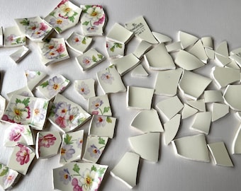 モザイクアート＆クラフト用品 カラフルで明るいリサイクルの壊れた