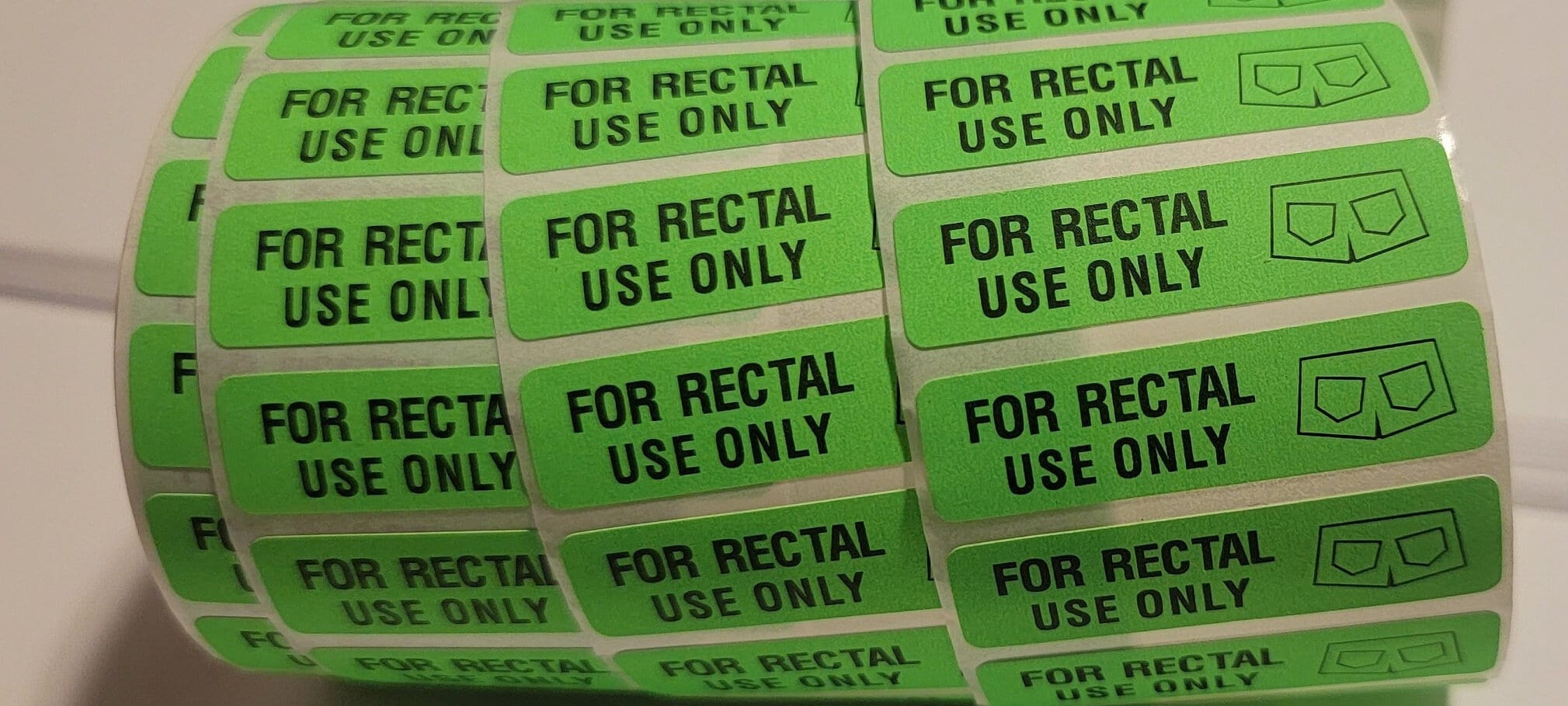 For Rectal Use Only Stickers. Make Everyone Smile with These Funny Sticker Surprises. Fast Shipping from USA