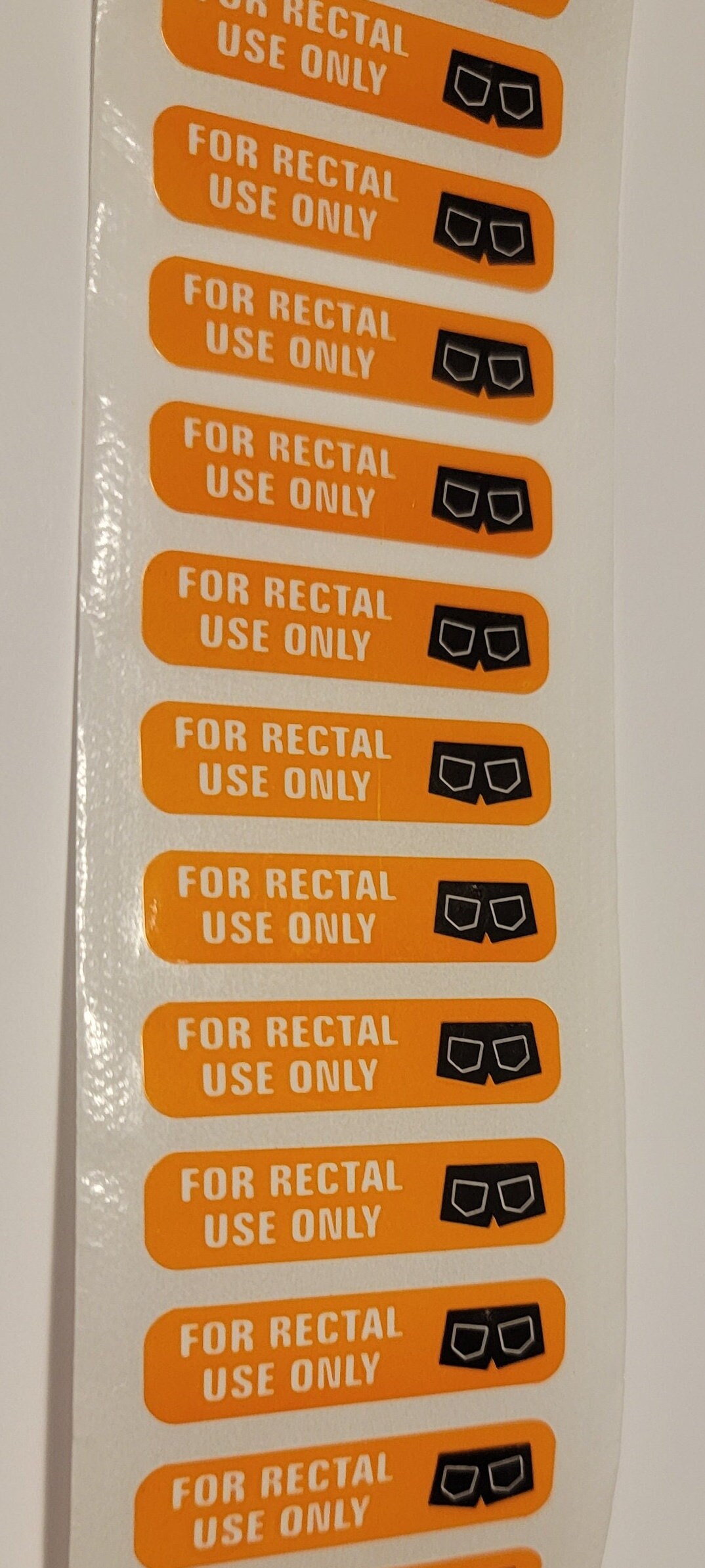 50 Funny "for Rectal Use Only" Stickers - Etsy