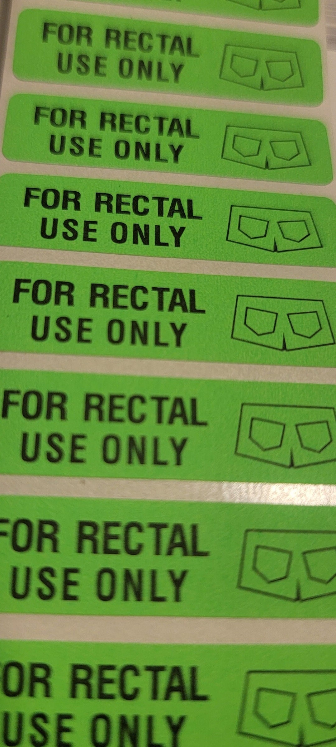 For Rectal Use Only Stickers. Make Everyone Smile with These Funny Sticker Surprises. Fast Shipping from USA