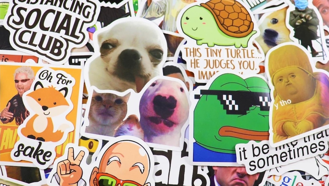 Funny Meme Stickers - Etsy