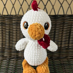 Crochet Chicken Plushie - Chicken Stuffed Animal - Chicken Plushie - Chicken - Amigurumi