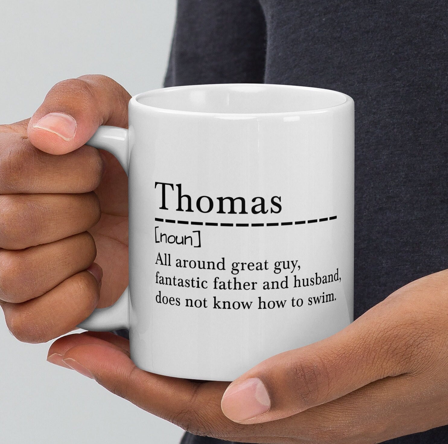 Personalized Name Definition Coffee Mug, Personalize Name Mug With ...