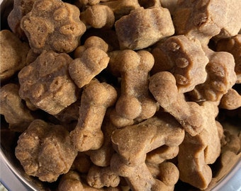 Friandises pour chiens au beurre de cacahuète et au miel Love Bun's - Toujours entièrement naturelles, faites maison, saines et délicieuses !