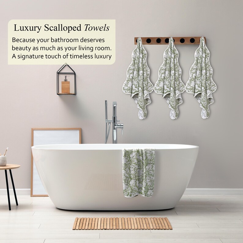 CottonprintclubUSA Waffle Bath Towel - Thumbnail 3