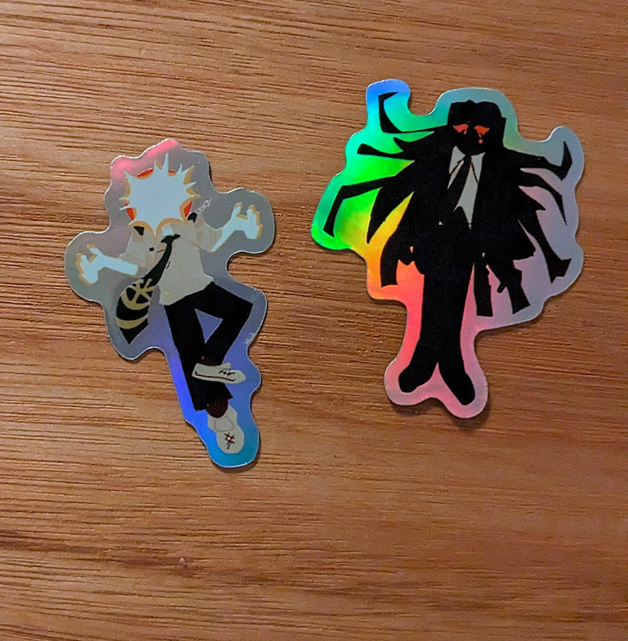 Awakened Hajime Hinata and Izuru Kamukura Stickers - Etsy