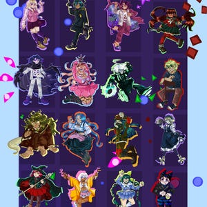 Danganronpa V3 Acrylic Keychains