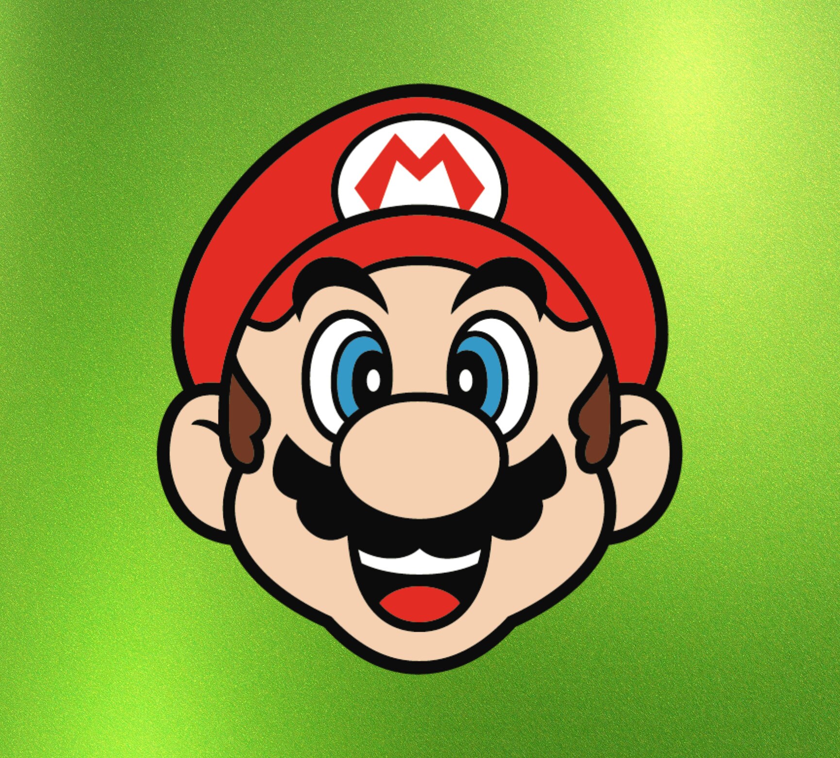 Super Mario Faces Vector Bundle Super Mario Clip Art Svg Files Files ...