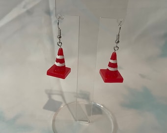 Traffic Cone Earrings