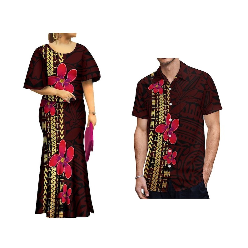 2024 New Custom Fashion Samoa Tonga Puletasi Custom Polynesian - Etsy