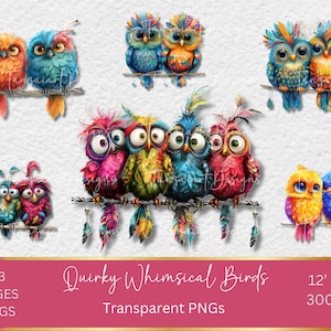 Images clipart oiseau original, oiseaux sur un fil de fer, oiseaux rigolos, clipart animaux de compagnie, clipart fantaisiste, images de scrapbooking, usage commercial, créations numériques