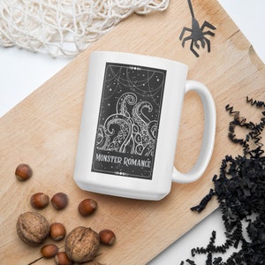 Monster Romantik Tarot Becher, Paranormal Spicy Romantik Lesetasse, Buch-Liebhaber Geschenk, Fantasy Roman Becher