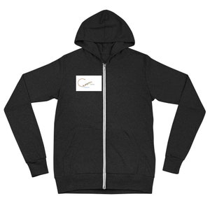 Unisex zip hoodie