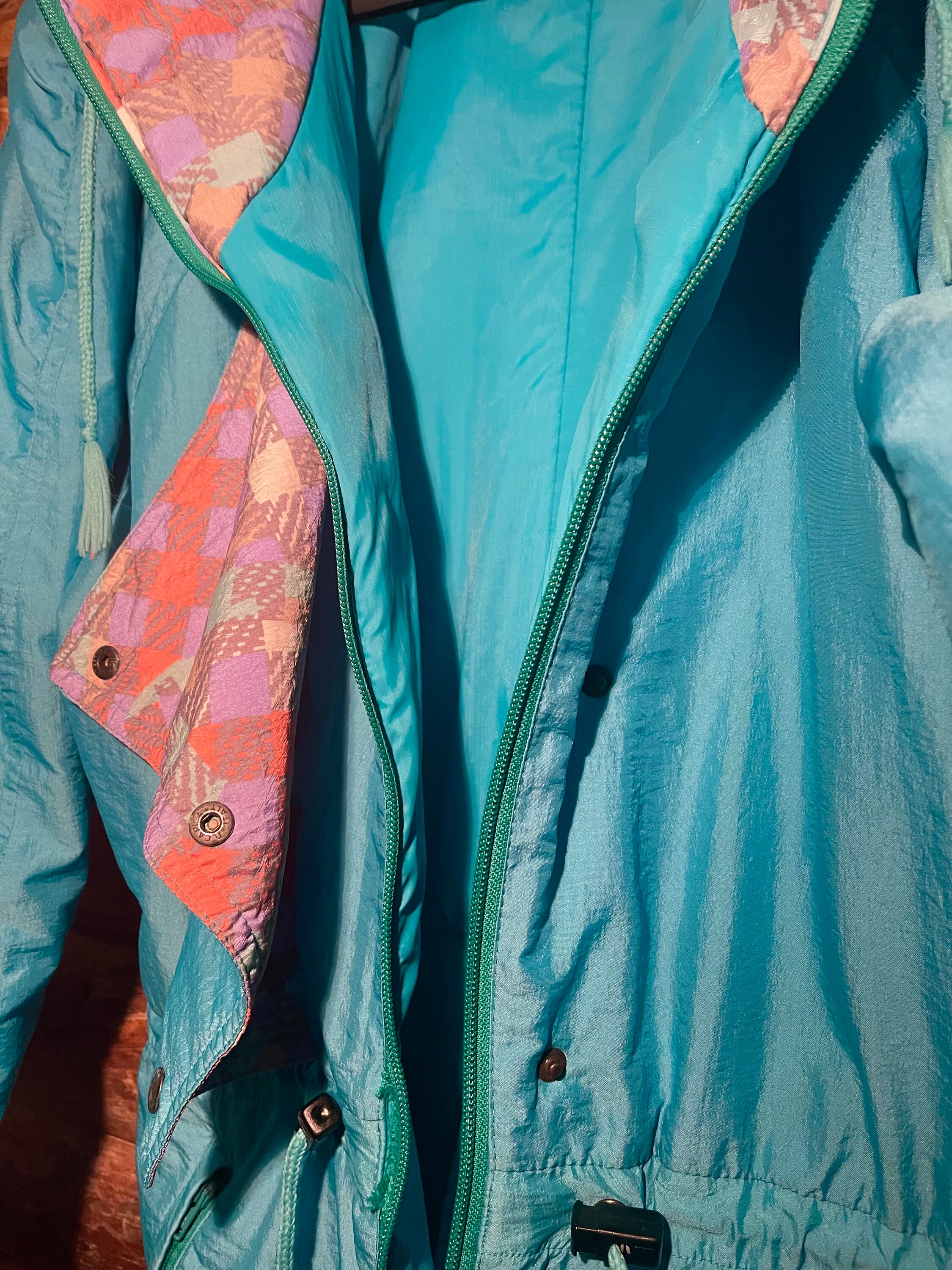 Ski Suit L BLUE SEVEN Winter Vintage Skianzug Snowsuit Snowboard