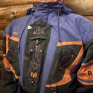 Ski suit XL REUSCH Winter Vintage Snowboard Skianzug Snowsuit ski overall jumpsuit retro Old school